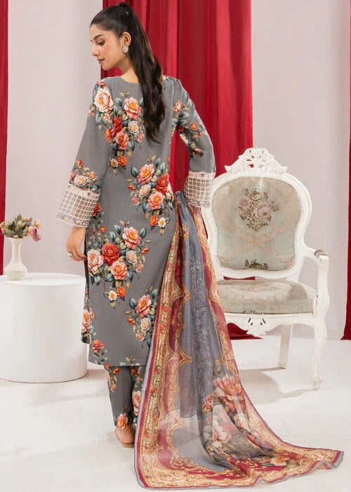 Women's Lawn 3-Piece Suit – Daisey - Grey