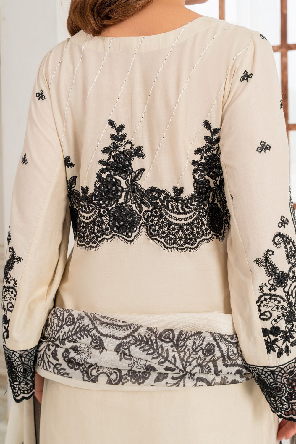 Women's Lawn 3-Piece Suit – Marwah