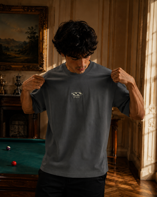 Off Duty Graphic T-Shirt - Grey