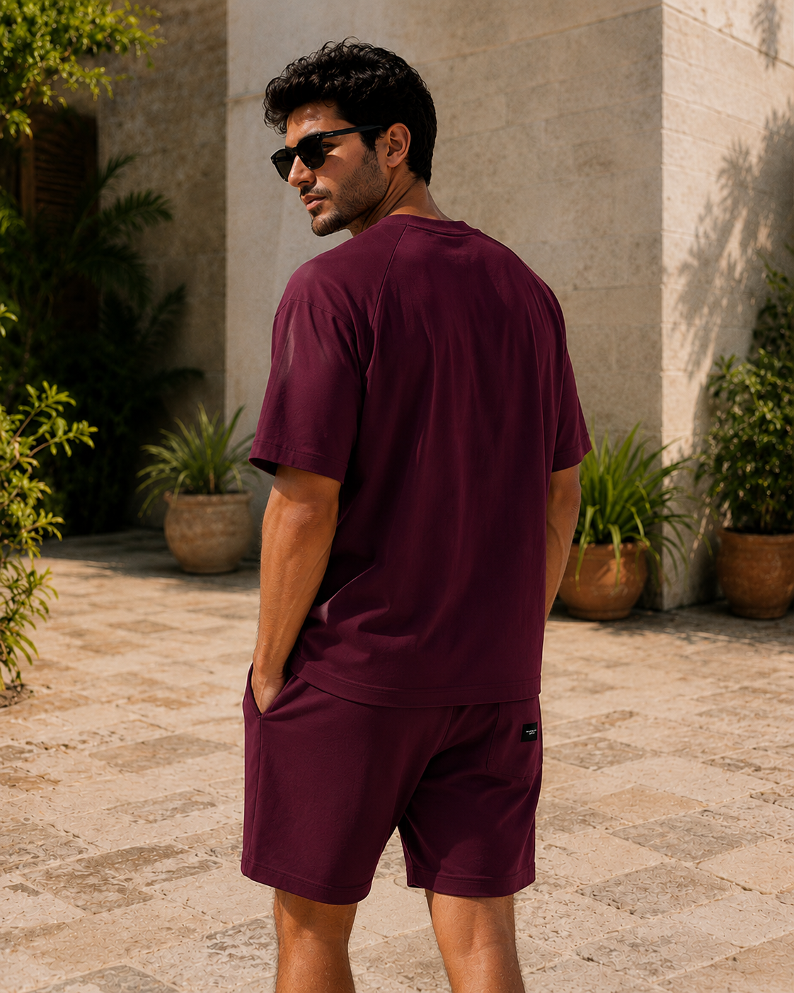 Minnesota Two-Piece Shirt And Short - Maroon