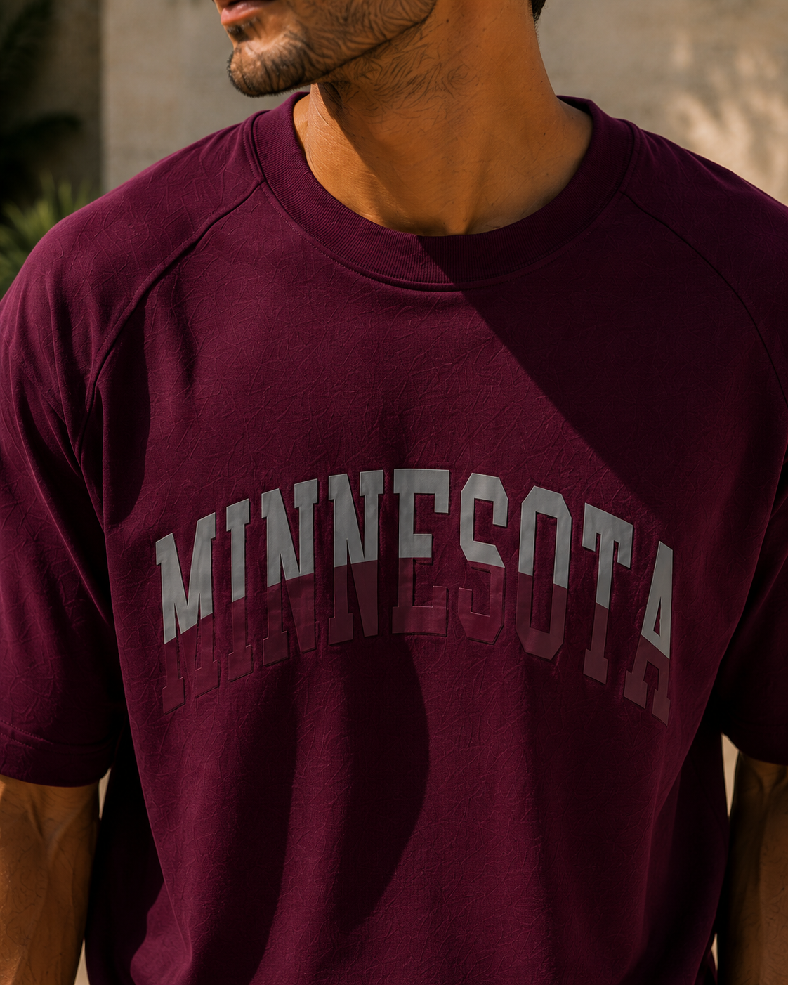 Minnesota Two-Piece Shirt And Short - Maroon